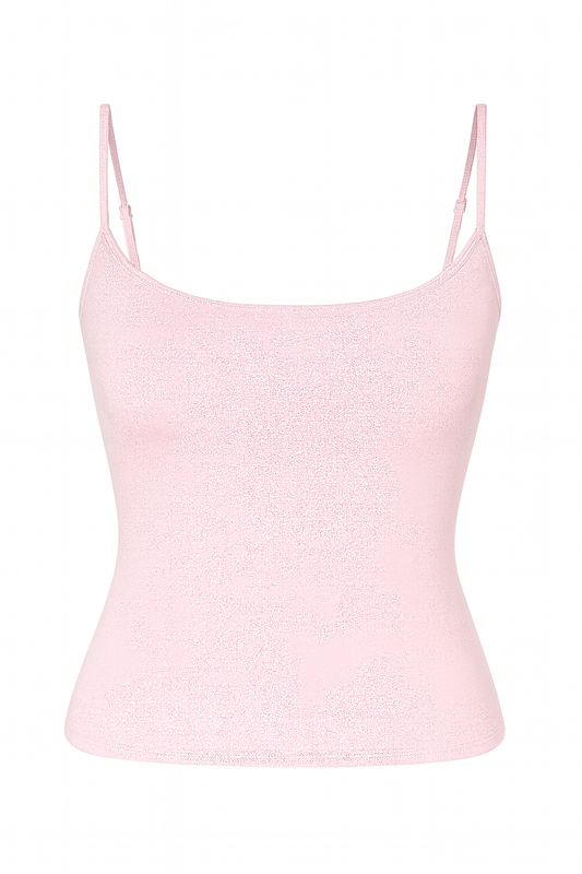 BLUSA DE TIRANTES ROSA