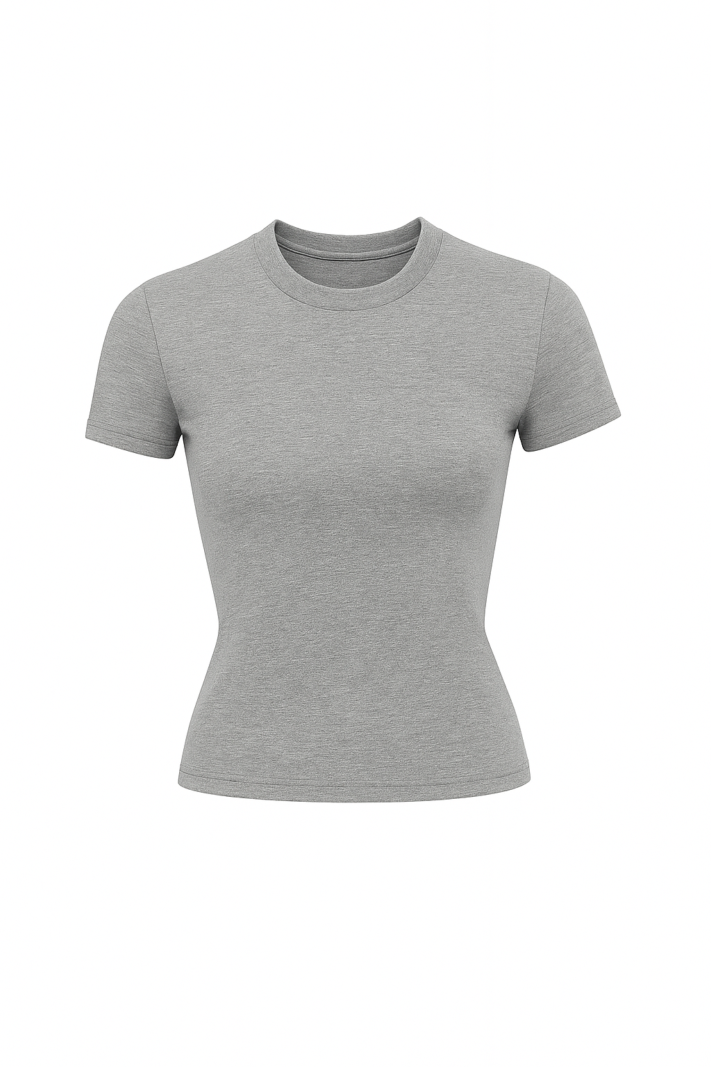 T - SHIRT AJUSTADA GRIS