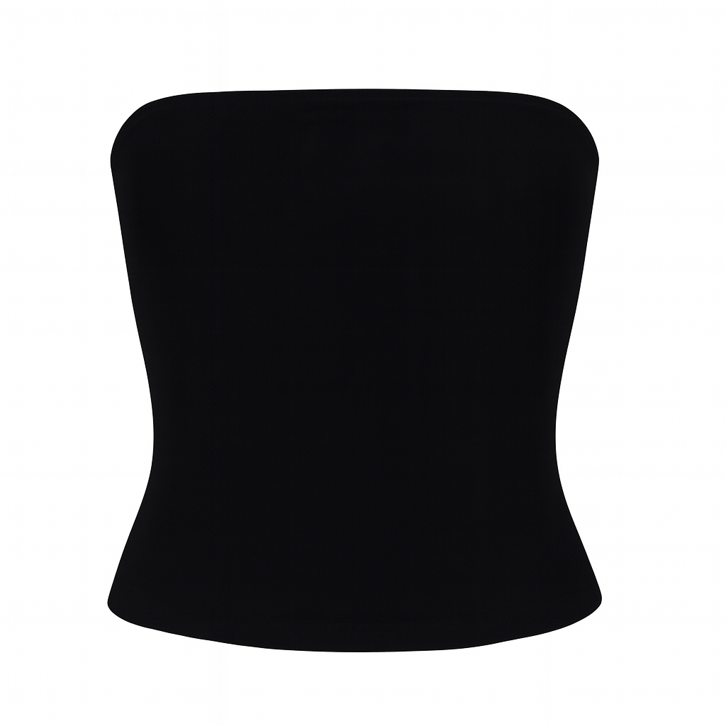 TUBE TOP NEGRO