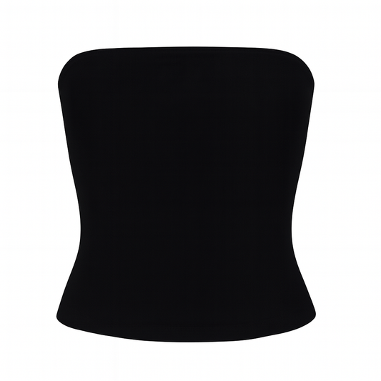 TUBE TOP NEGRO