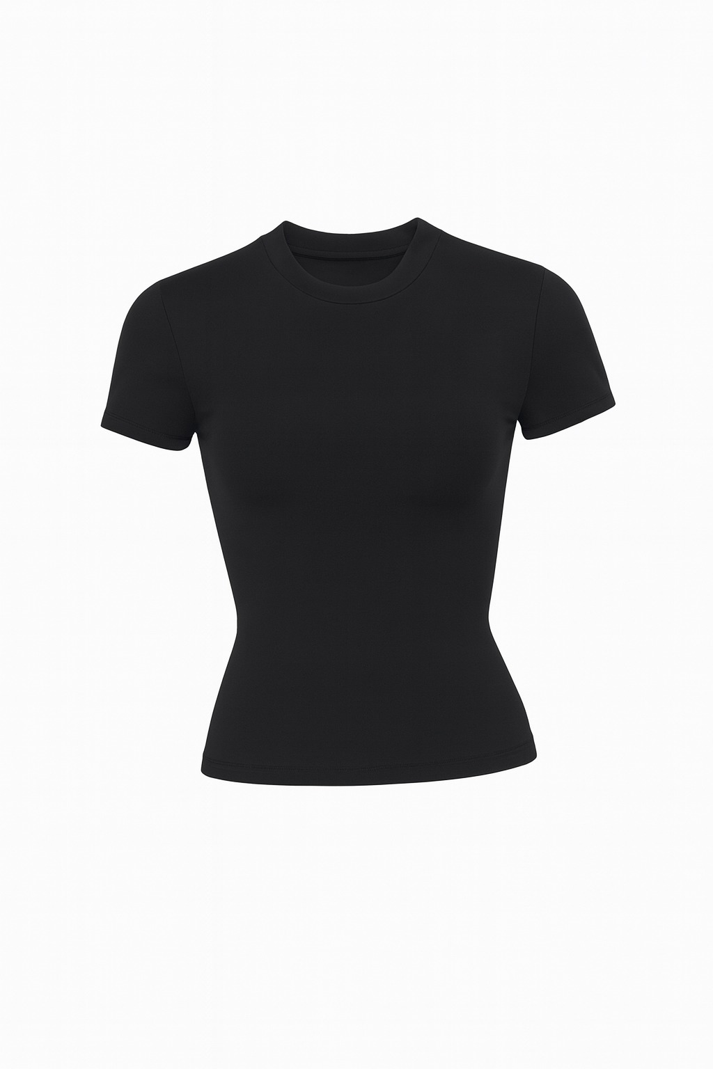 T-SHIRT AJUSTADA NEGRA