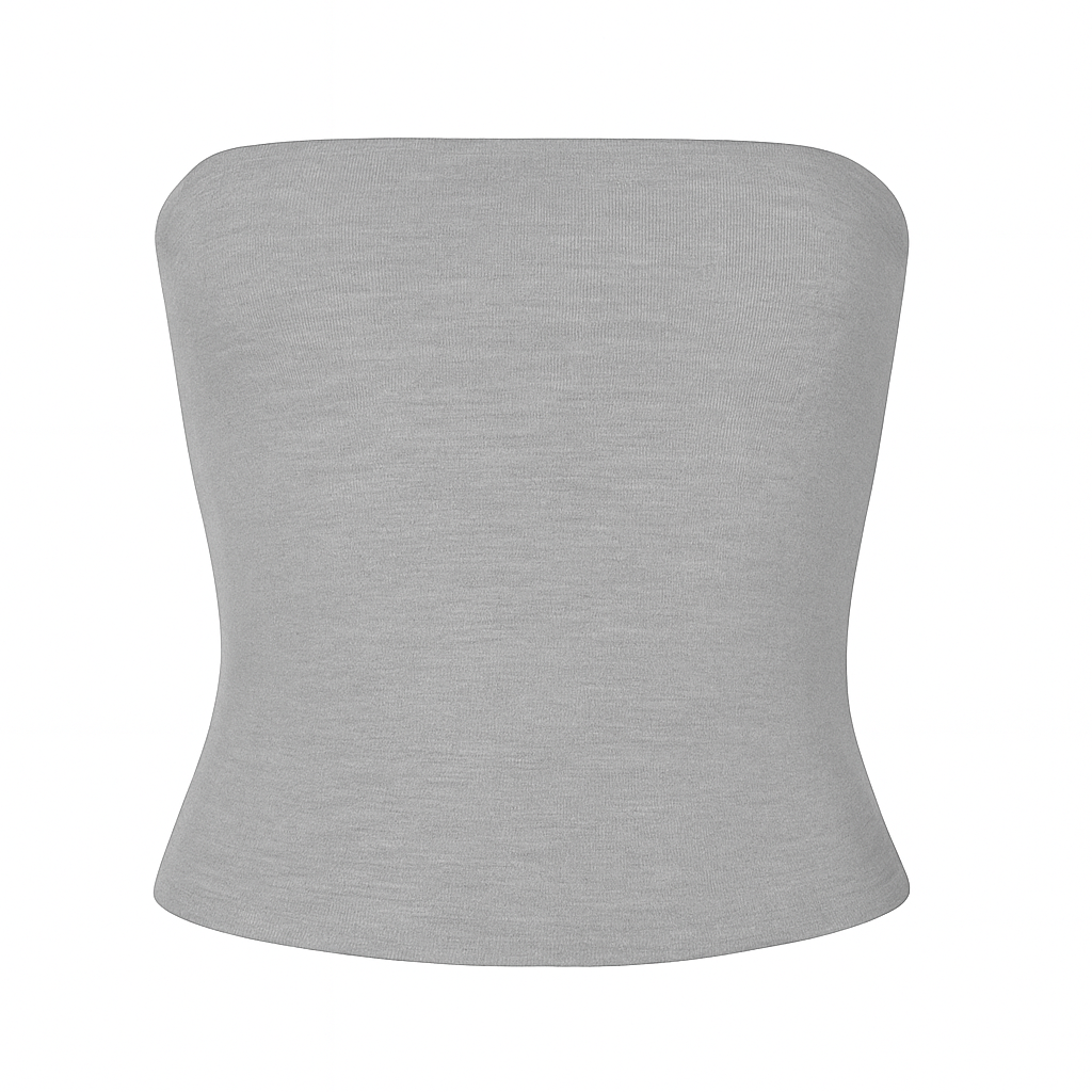 TUBE TOP GRIS